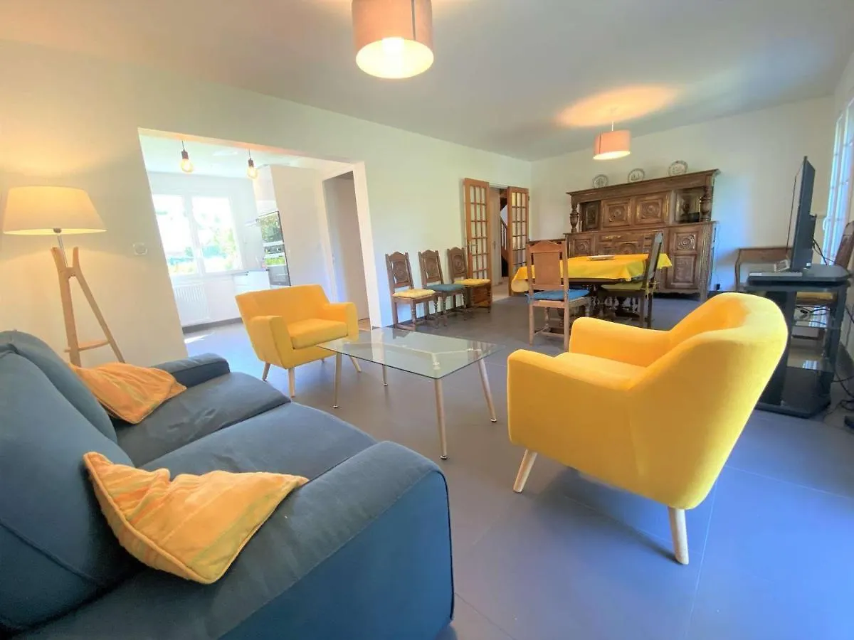 Grande Maison 4* A Beg Meil Avec Jardin, A 1 Km De La Plage - Fr-1-481-119 Fouesnant France